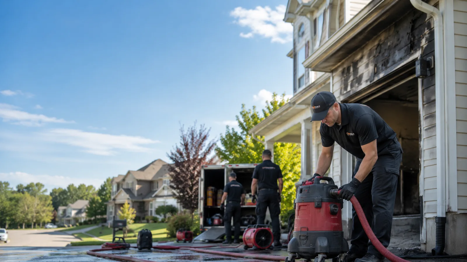 Fire And Smoke Damage Restoration in Webster, PA near me